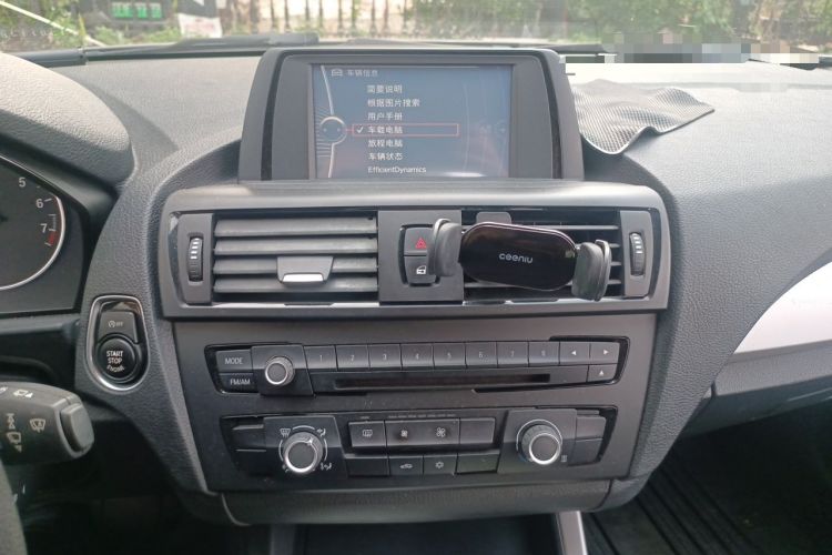 Used BMW 1 Series 2012 116i Leading Model Audio And AC Panel