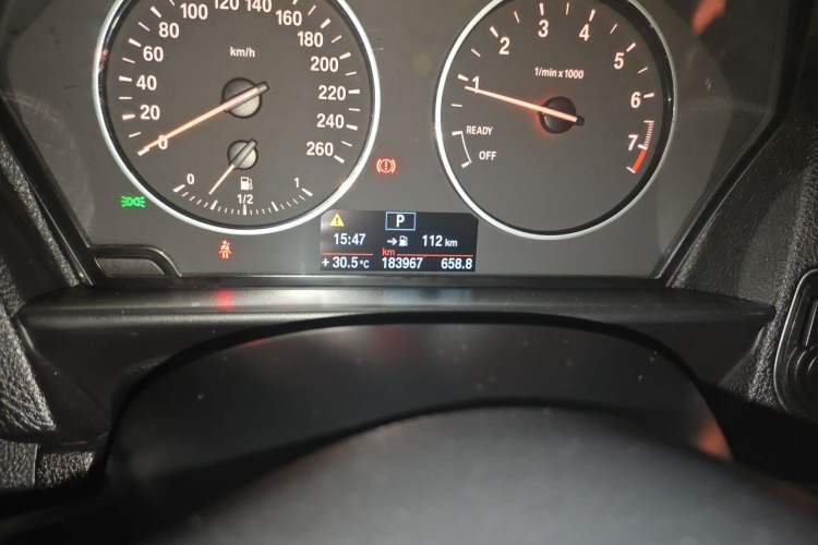 Used BMW 1 Series 2012 116i Urban Edition Odometer Close Up
