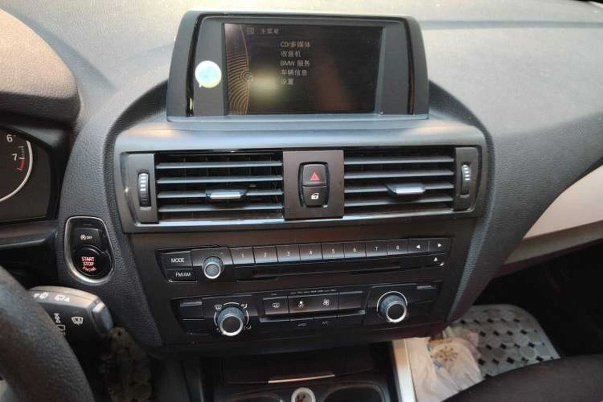 Used BMW 1 Series 2012 116i Leading Model Audio And AC Panel