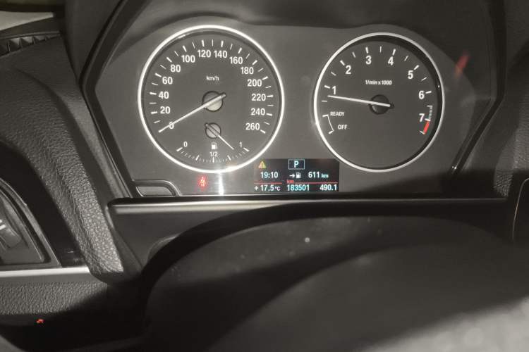 Used BMW 1 Series 2012 116i Urban Edition Odometer Close Up