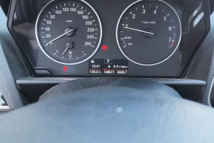 Used BMW 1 Series 2012 116i Urban Edition Odometer Close Up
