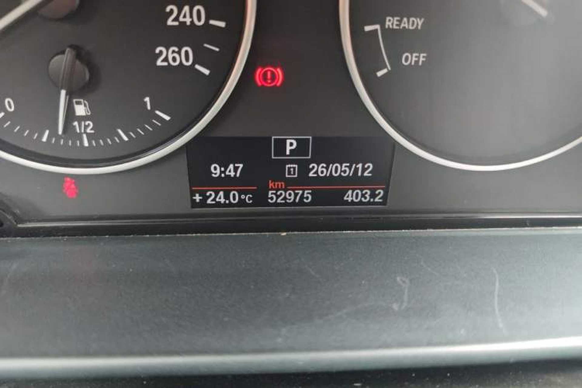 Used BMW 1 Series 2012 116i Urban Edition Odometer Close Up