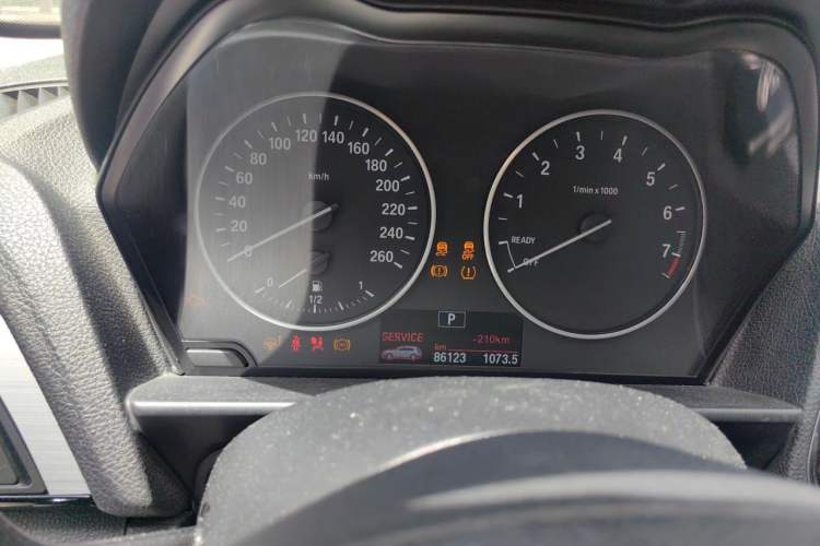 Used BMW 1 Series 2012 116i Urban Edition Odometer Close Up