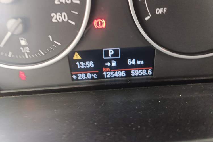 Used BMW 1 Series 2012 116i Leading Model Odometer Close Up