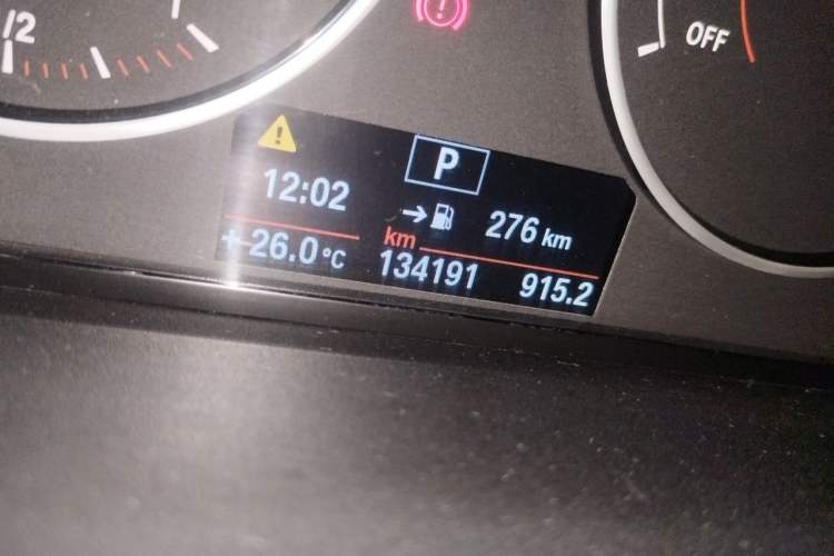 Used BMW 1 Series 2012 118i Sport Edition Odometer Close Up