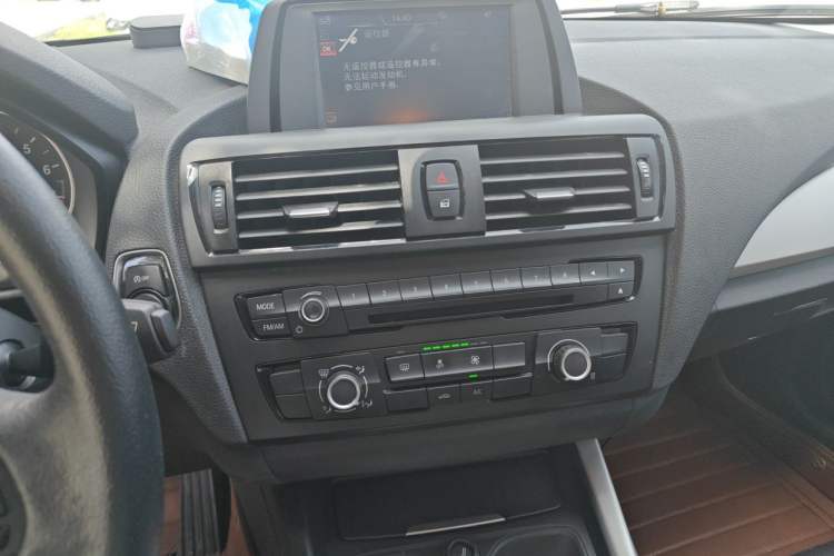 Used BMW 1 Series 2012 116i Leading Model Audio And AC Panel