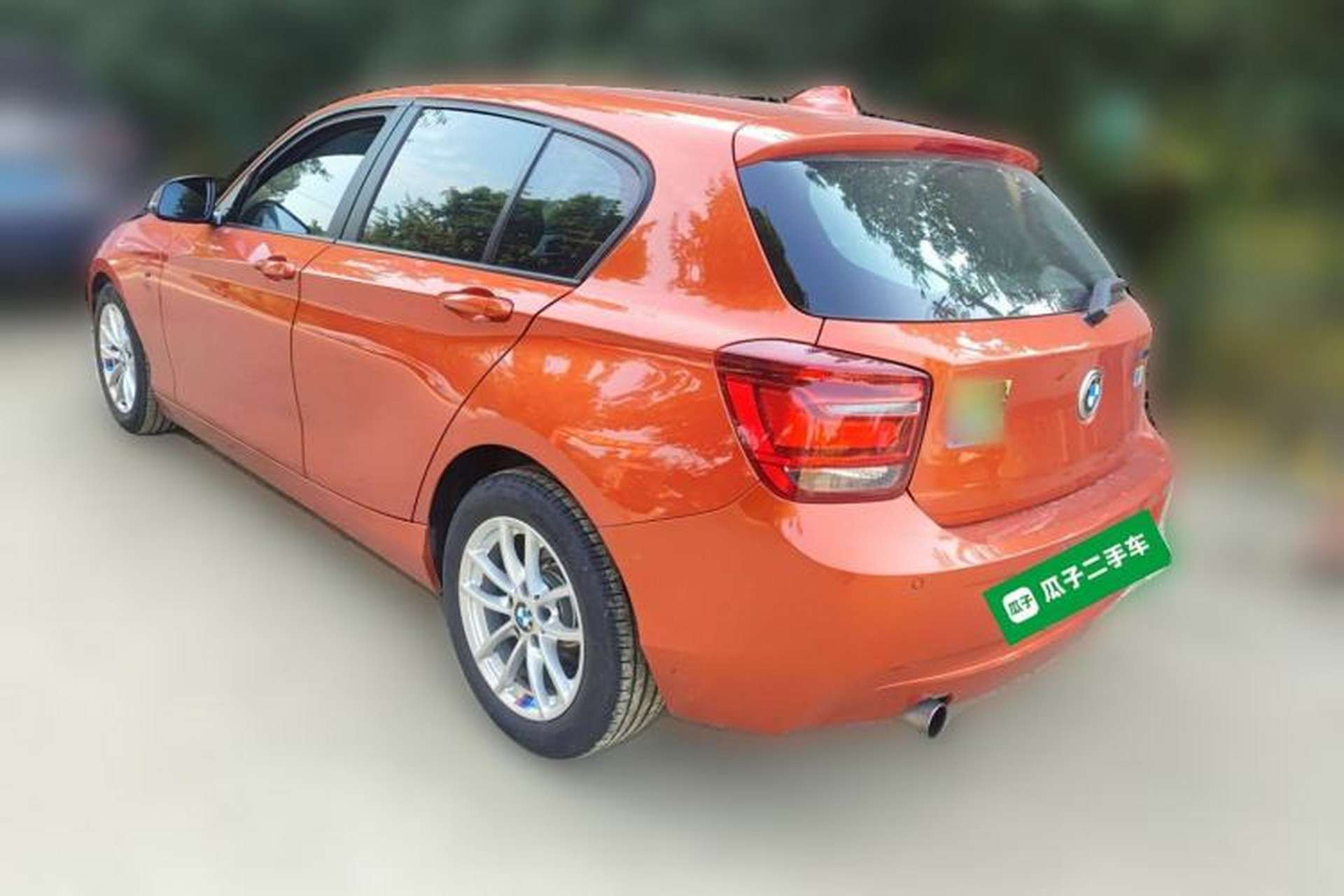 Used BMW 1 Series 2012 118i Leading Model Rear Left 45 Deg