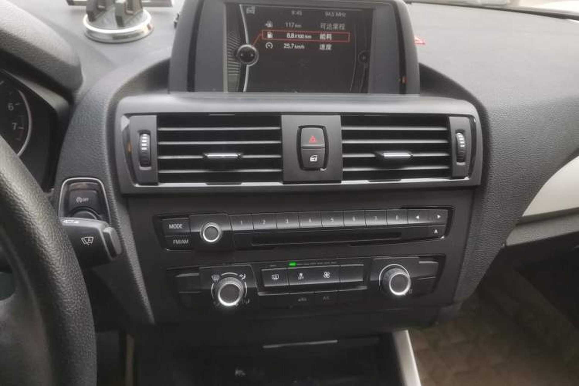 Used BMW 1 Series 2012 116i Leading Model Audio And AC Panel