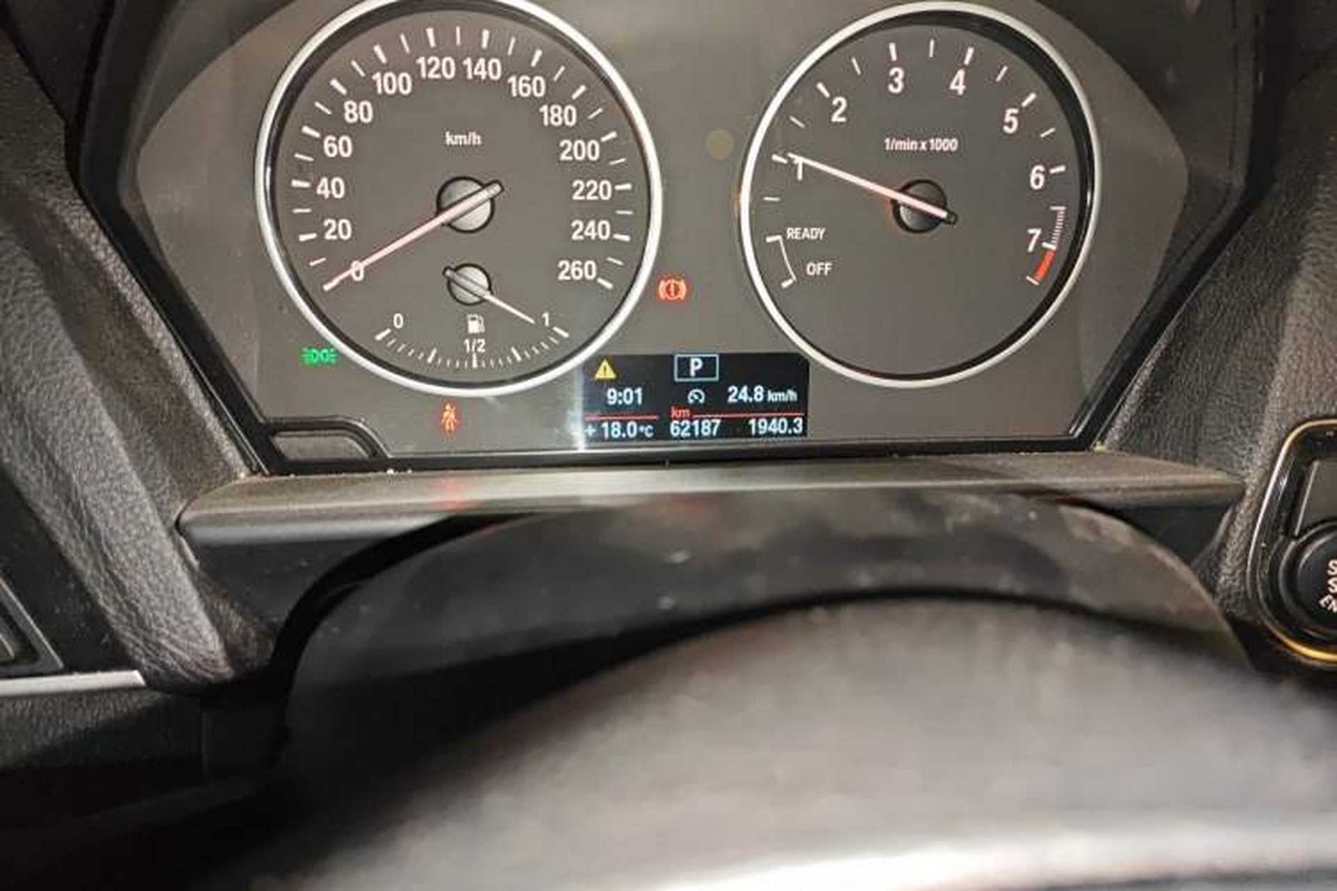 Used BMW 1 Series 2012 116i Urban Edition Odometer Close Up
