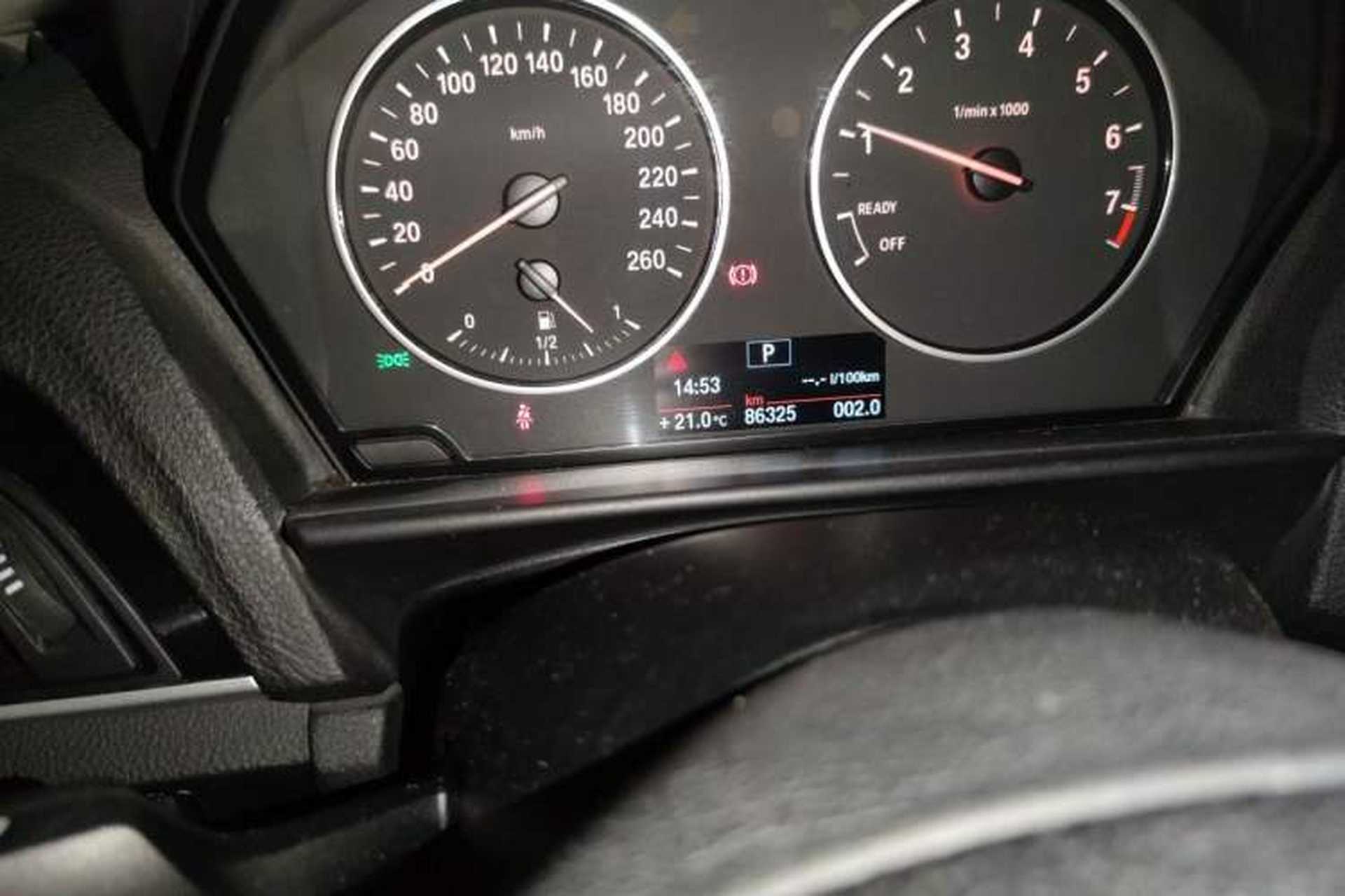 Used BMW 1 Series 2012 116i Urban Edition Odometer Close Up