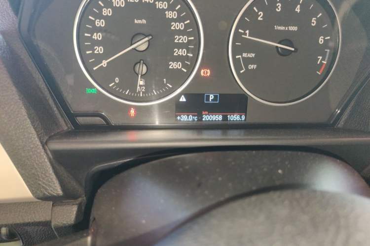 Used BMW 1 Series 2012 116i Leading Model Odometer Close Up