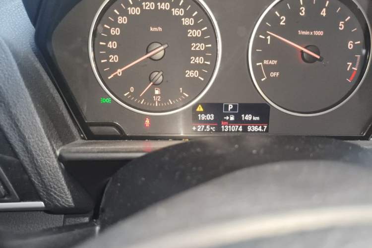 Used BMW 1 Series 2012 116i Urban Edition Odometer Close Up