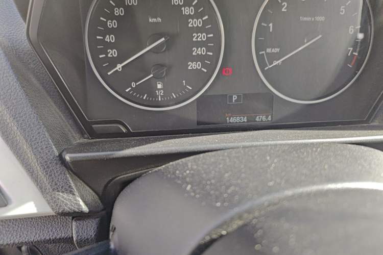 Used BMW 1 Series 2012 118i Leading Model Odometer Close Up