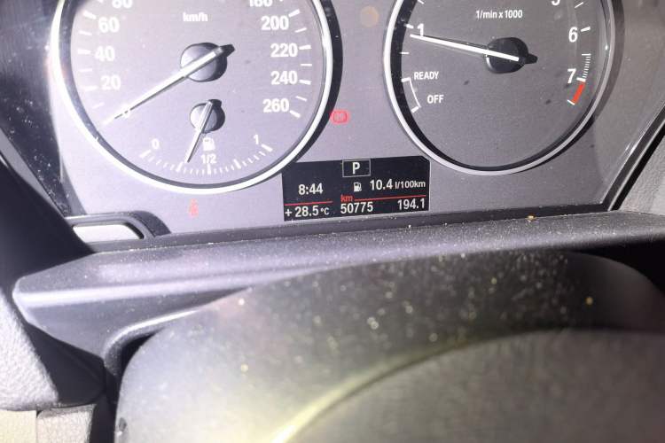 Used BMW 1 Series 2012 116i Urban Edition Odometer Close Up