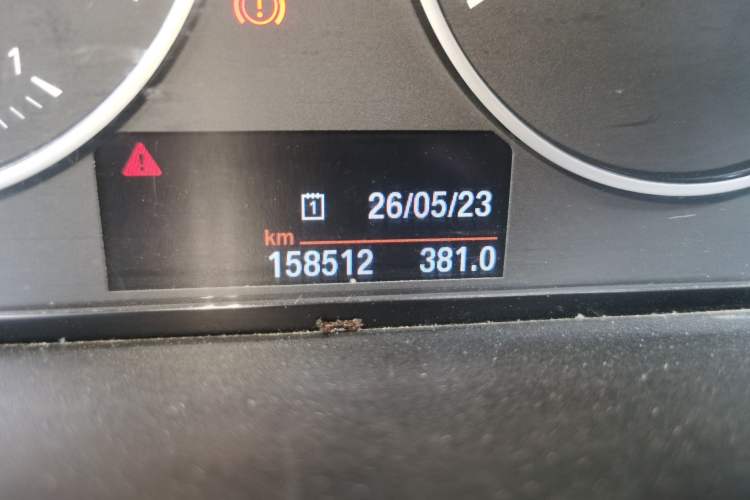 Used BMW 1 Series 2012 116i Leading Model Odometer Close Up