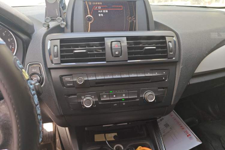 Used BMW 1 Series 2012 116i Leading Model Audio And AC Panel