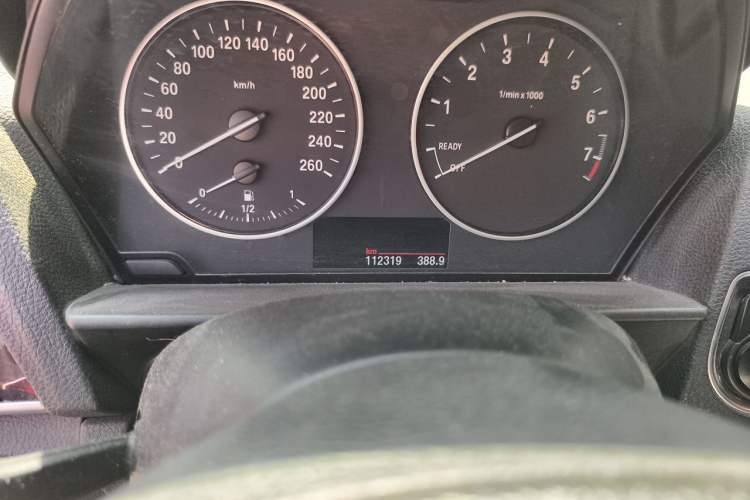 Used BMW 1 Series 2012 116i Urban Edition Odometer Close Up