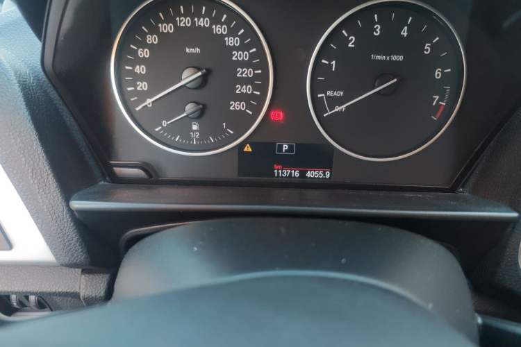 Used BMW 1 Series  Odometer Close Up