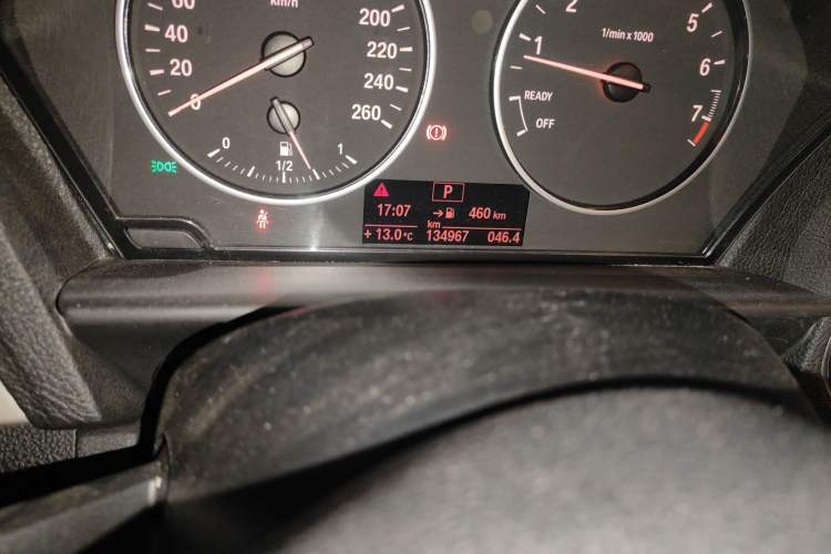 Used BMW 1 Series 2012 116i Leading Model Odometer Close Up