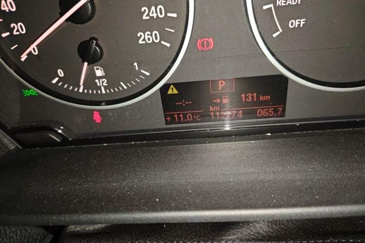 Used BMW 1 Series 2012 116i Urban Edition Odometer Close Up