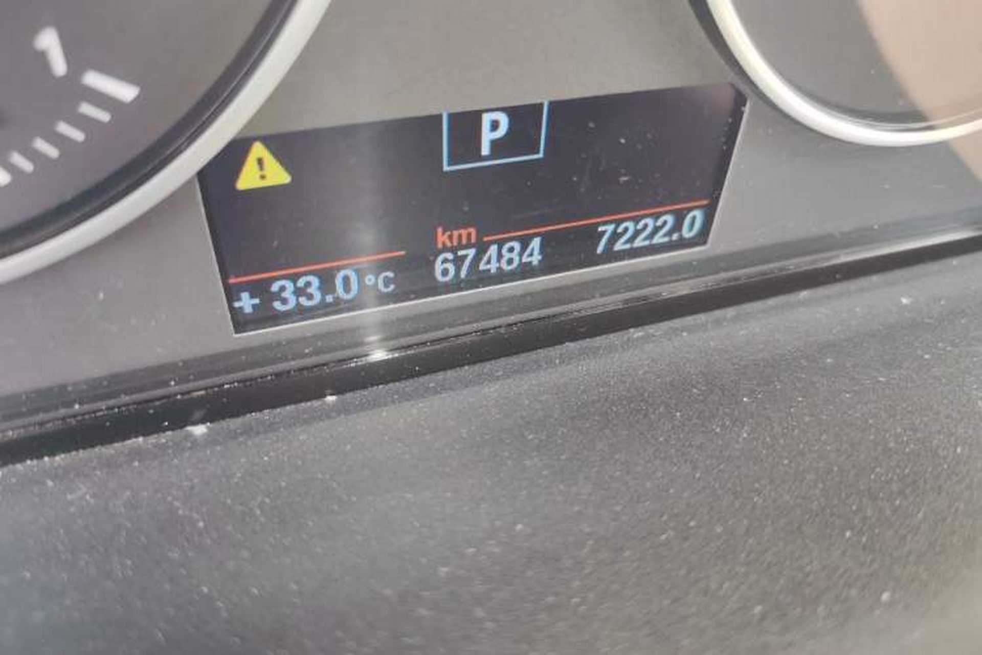 Used BMW 1 Series 2012 116i Leading Model Odometer Close Up