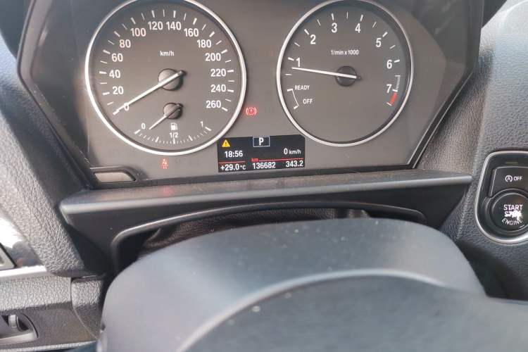 Used BMW 1 Series 2012 116i Urban Edition Odometer Close Up