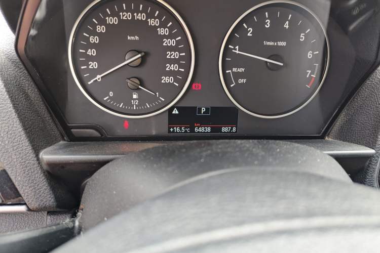Used BMW 1 Series 2012 116i Urban Edition Odometer Close Up