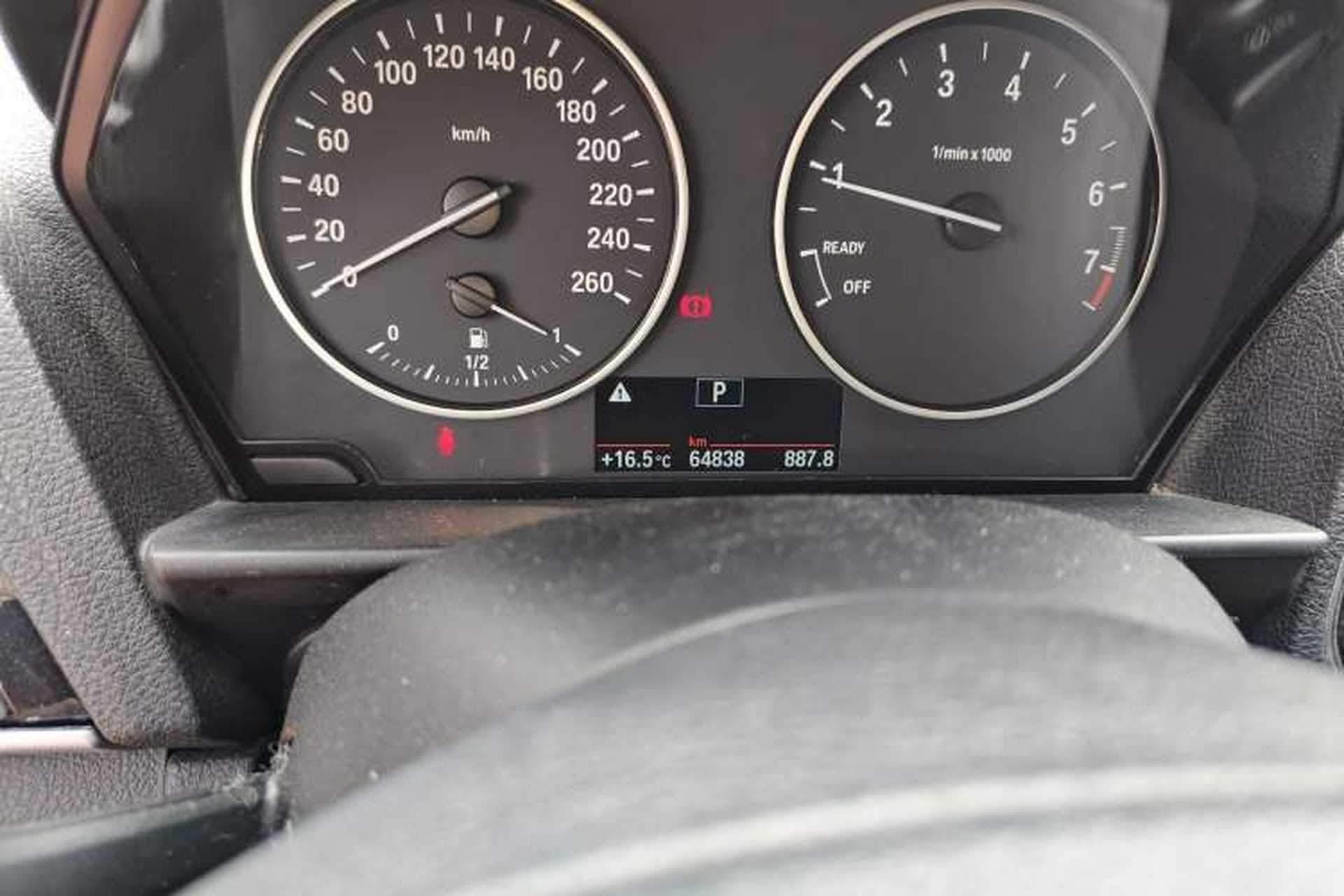 Used BMW 1 Series 2012 116i Urban Edition Odometer Close Up