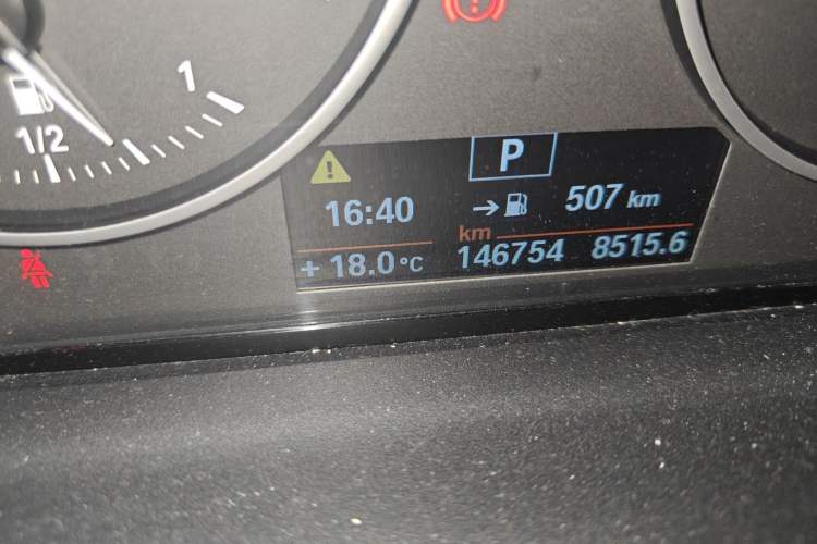 Used BMW 1 Series 2012 116i Leading Model Odometer Close Up