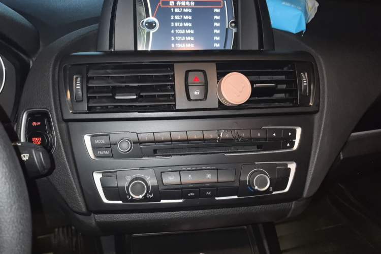 Used BMW 1 Series 2013 Revised 116i Leading Edition Audio And AC Panel