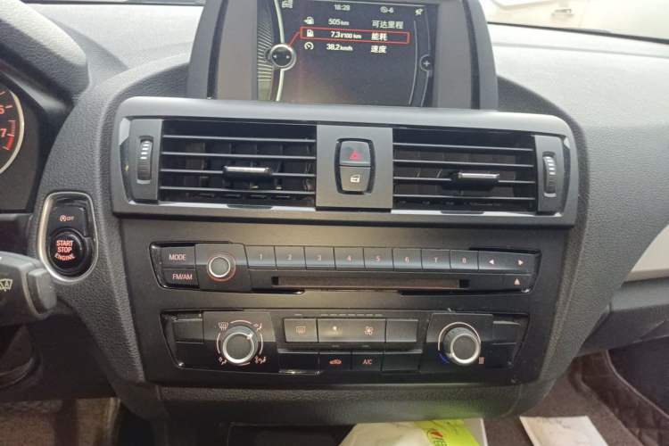 Used BMW 1 Series 2013 Revised 116i Leading Edition Audio And AC Panel