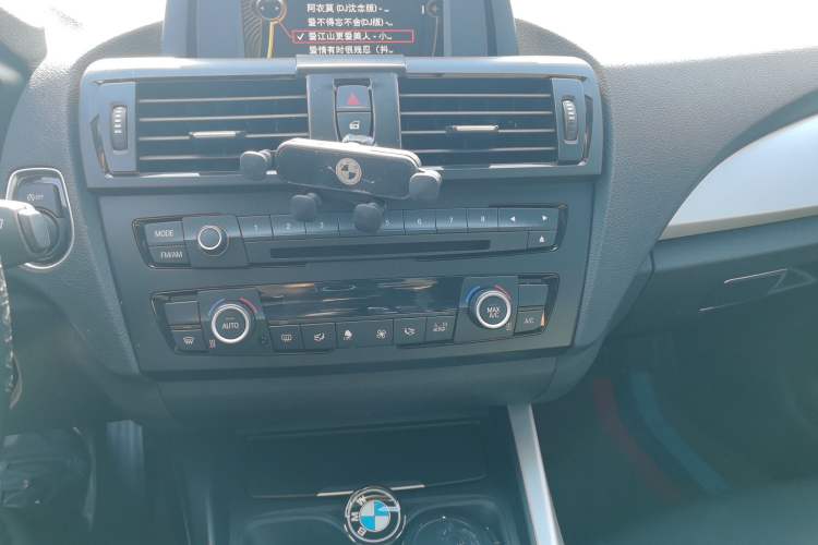Used BMW 1 Series 2013 Facelifted 118i Leading Edition Audio And AC Panel
