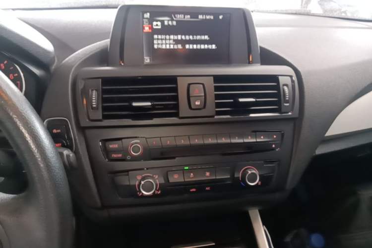 Used BMW 1 Series 2013 Revised 116i Leading Edition Audio And AC Panel