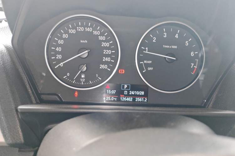 Used BMW 1 Series 2013 Revised 116i Leading Edition Odometer Close Up