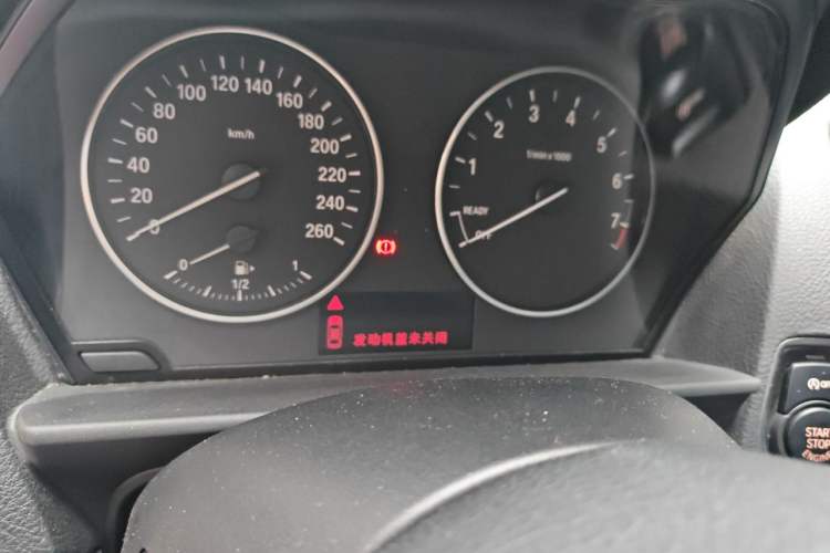 Used BMW 1 Series 2013 Revised 116i Leading Edition Odometer Close Up