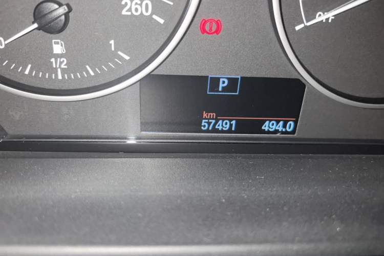 Used BMW 1 Series 2013 Revised 116i Leading Edition Odometer Close Up