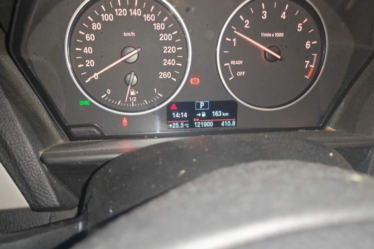 Used BMW 1 Series 2013 Revised 116i Leading Edition Odometer Close Up