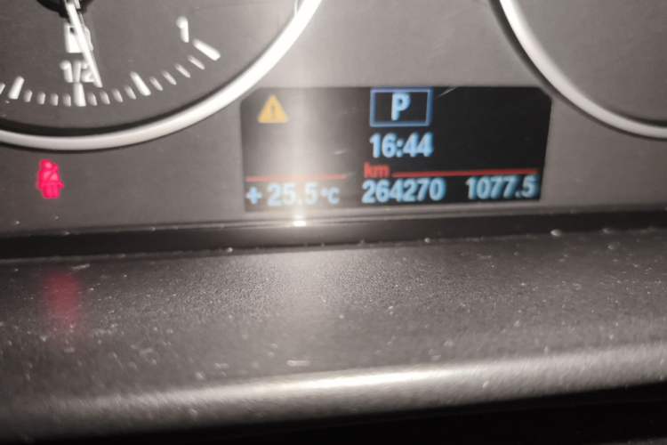 Used BMW 1 Series 2013 Revised 116i Leading Edition Odometer Close Up