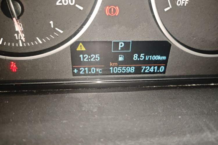 Used BMW 1 Series 2013 Revised 116i Leading Edition Odometer Close Up