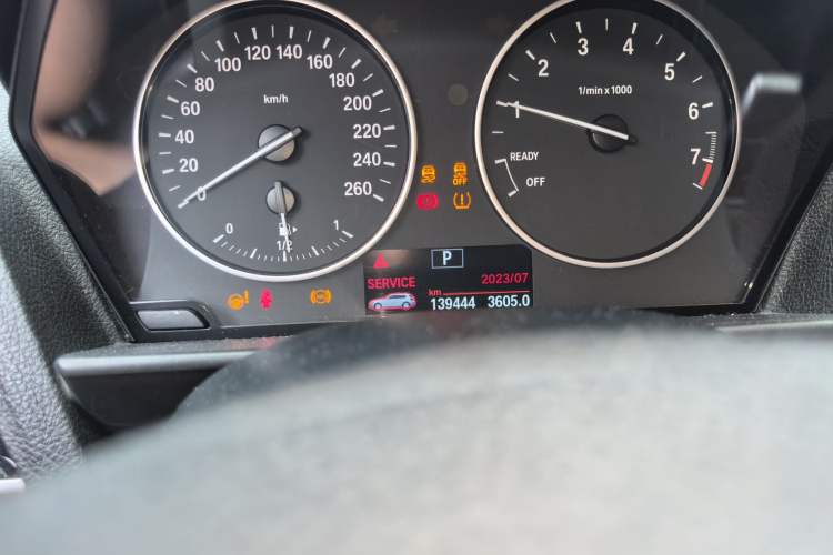 Used BMW 1 Series 2013 Revised 116i Leading Edition Odometer Close Up