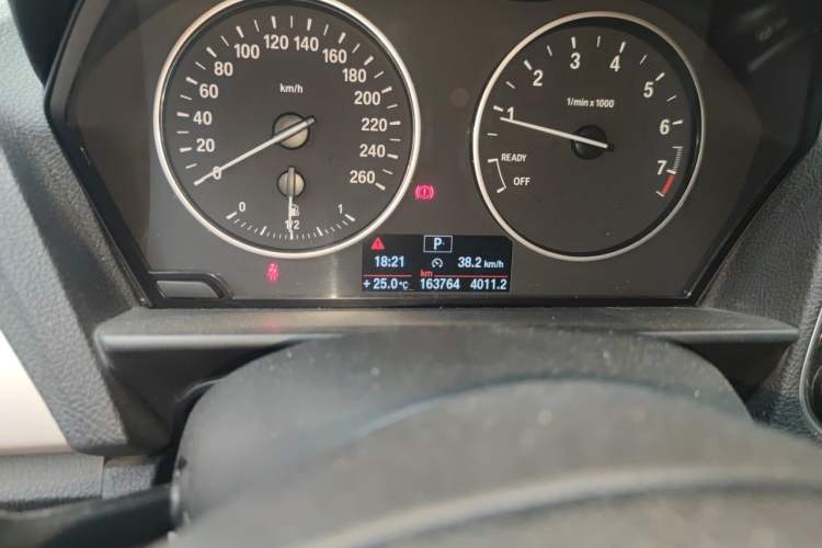 Used BMW 1 Series 2013 Revised 116i Leading Edition Odometer Close Up