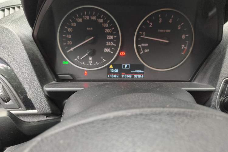 Used BMW 1 Series 2013 Revised 116i Urban Edition Odometer Close Up