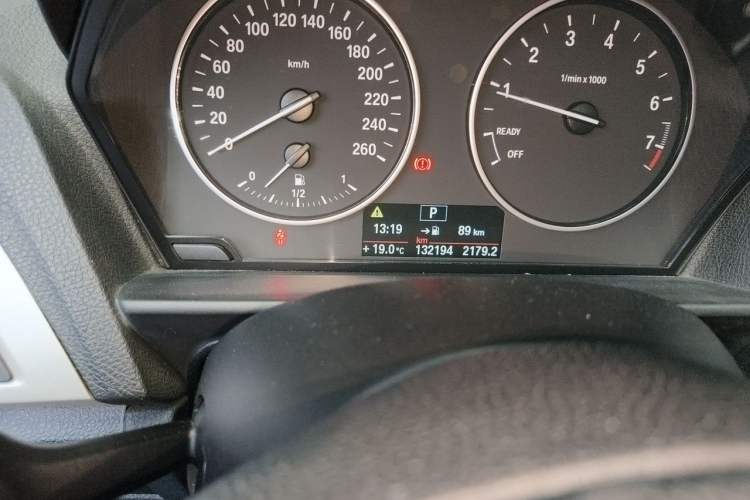 Used BMW 1 Series 2013 Revised 116i Leading Edition Odometer Close Up