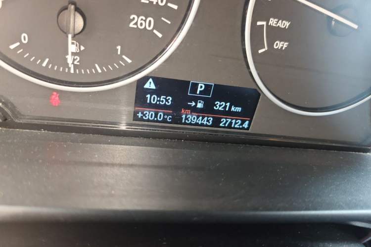 Used BMW 1 Series 2013 Revised 116i Leading Edition Odometer Close Up