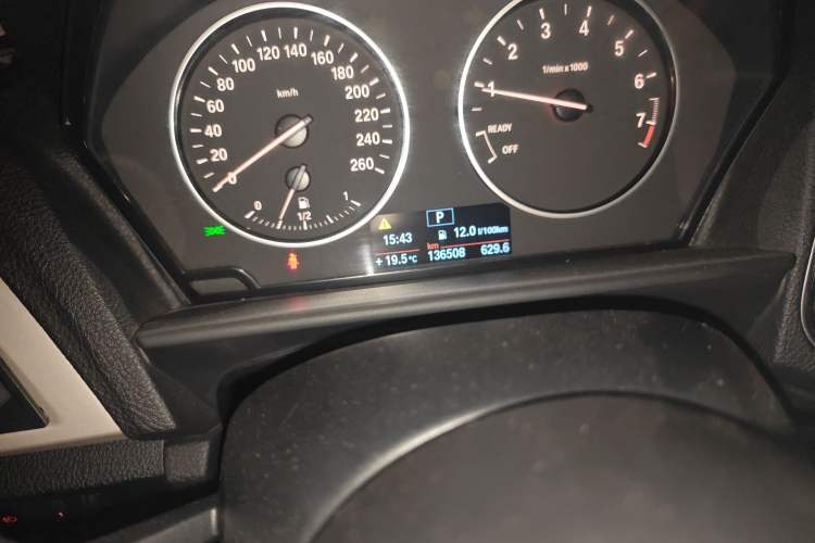 Used BMW 1 Series 2013 Revised 116i Leading Edition Odometer Close Up
