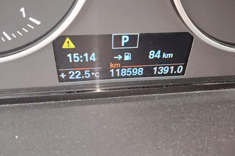 Used BMW 1 Series 2013 Revised 116i Leading Edition Odometer Close Up