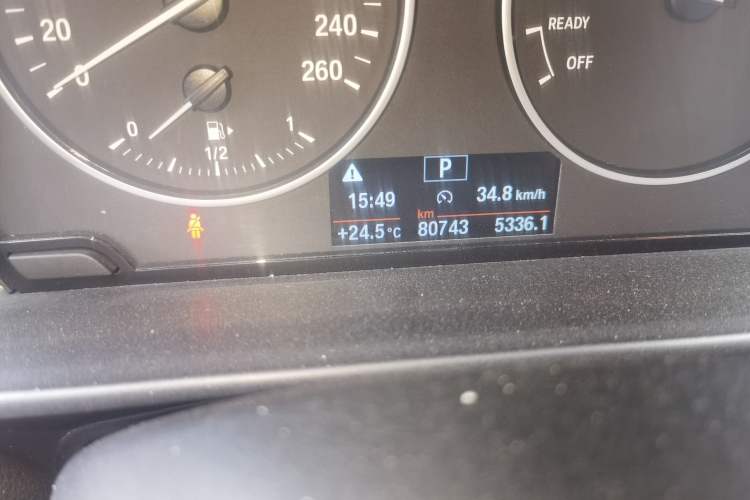 Used BMW 1 Series 2013 Revised 116i Leading Edition Odometer Close Up