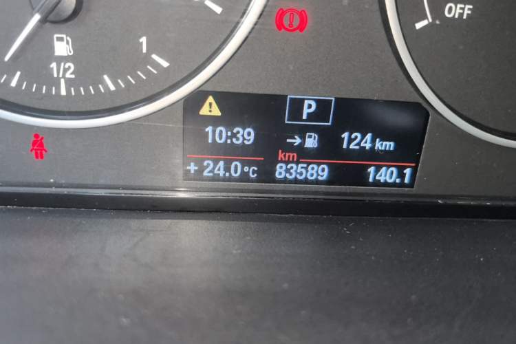 Used BMW 1 Series 2013 Revised 116i Leading Edition Odometer Close Up