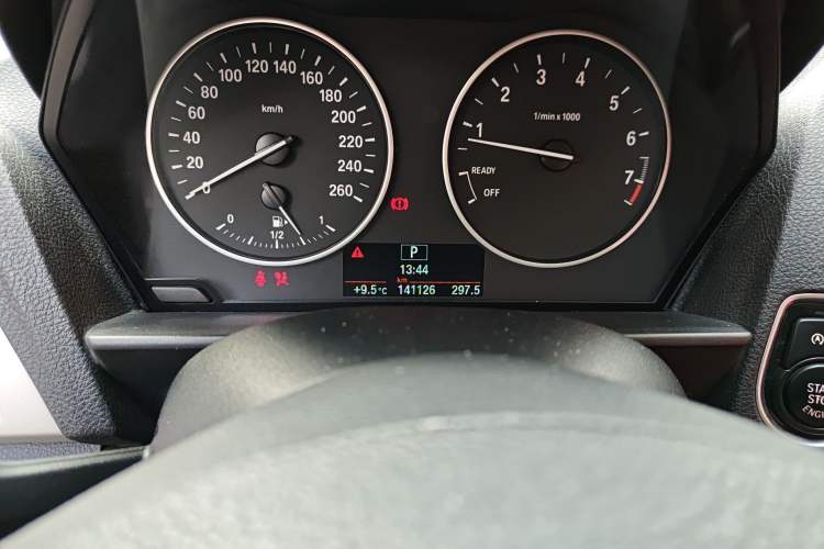 Used BMW 1 Series 2013 Revised 116i Leading Edition Odometer Close Up