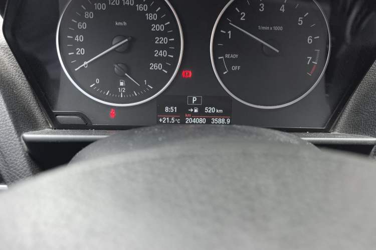 Used BMW 1 Series 2013 Revised 116i Urban Edition Odometer Close Up